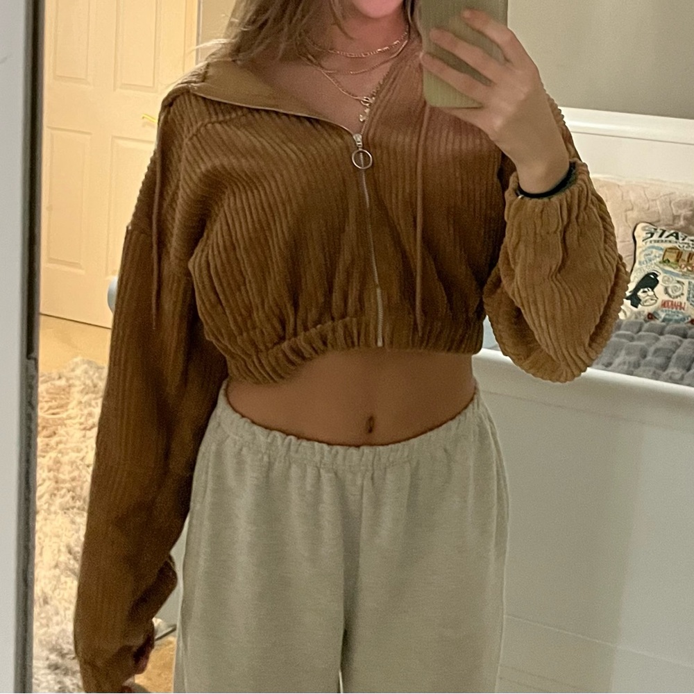 Brown Hyfve Zip Up